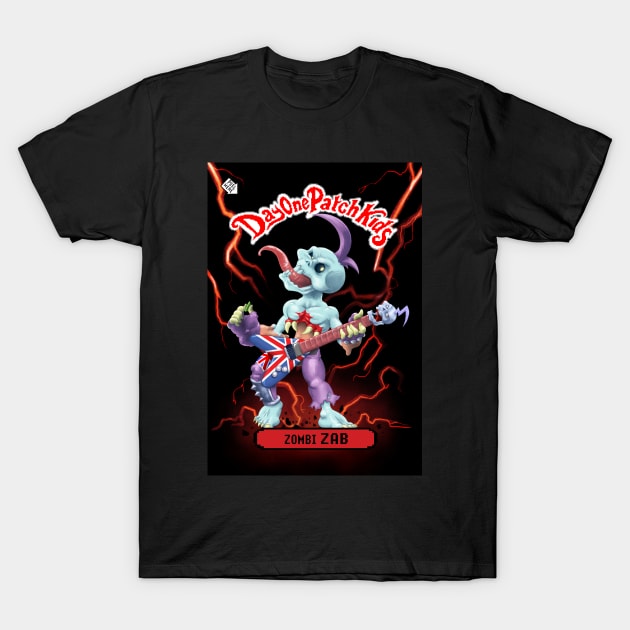 Day One Patch Kids 038 ( Zombi Zab) T-Shirt by RottenTanuki